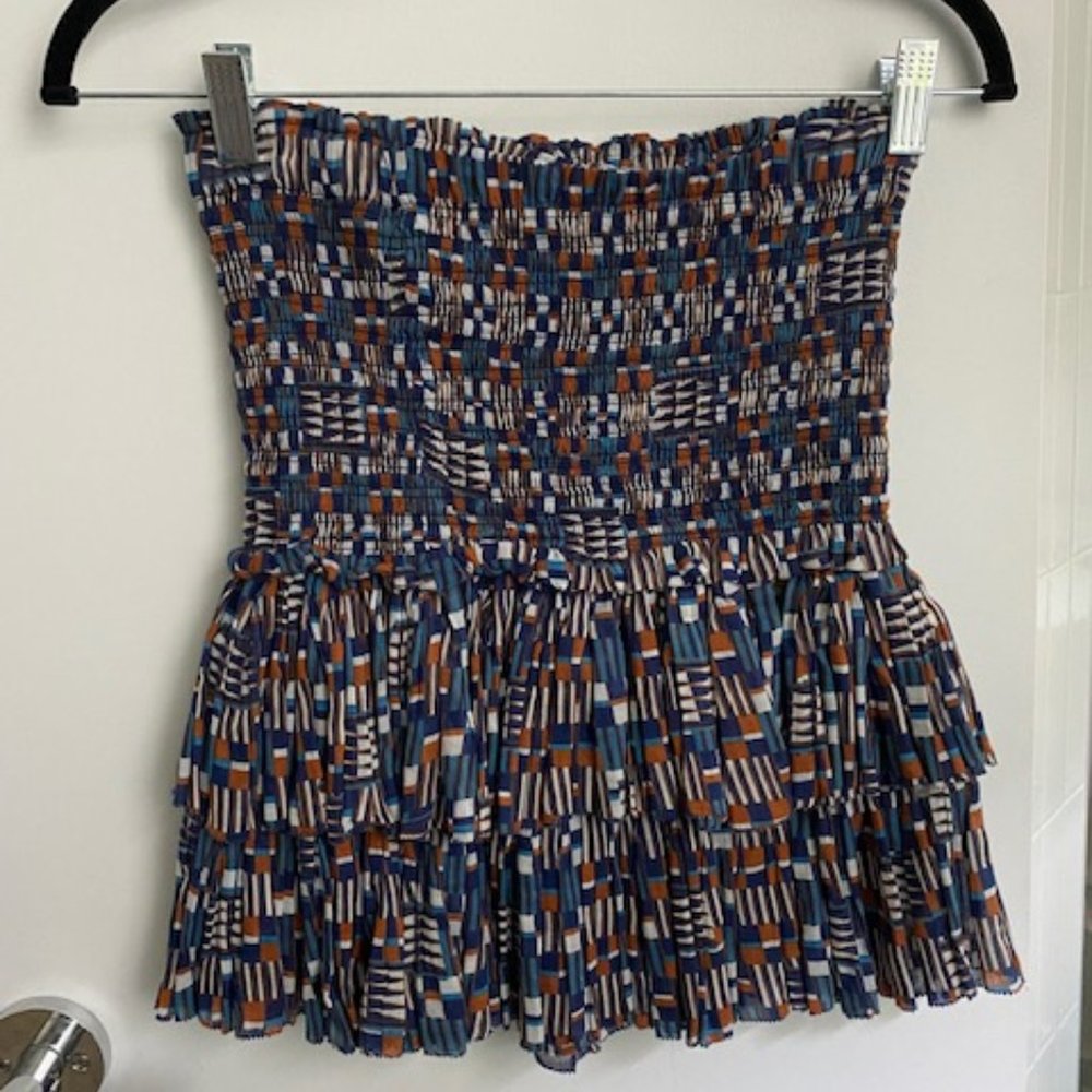 Isabel Marant Naomi smocked mini skirt 36 4